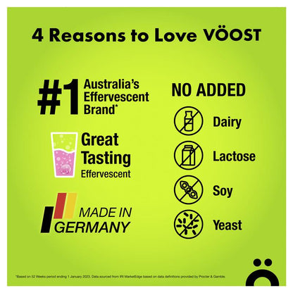 Voost Vitamin B+ Apple + Berry Performance Effervescent 20 Tablets - GimmeNow