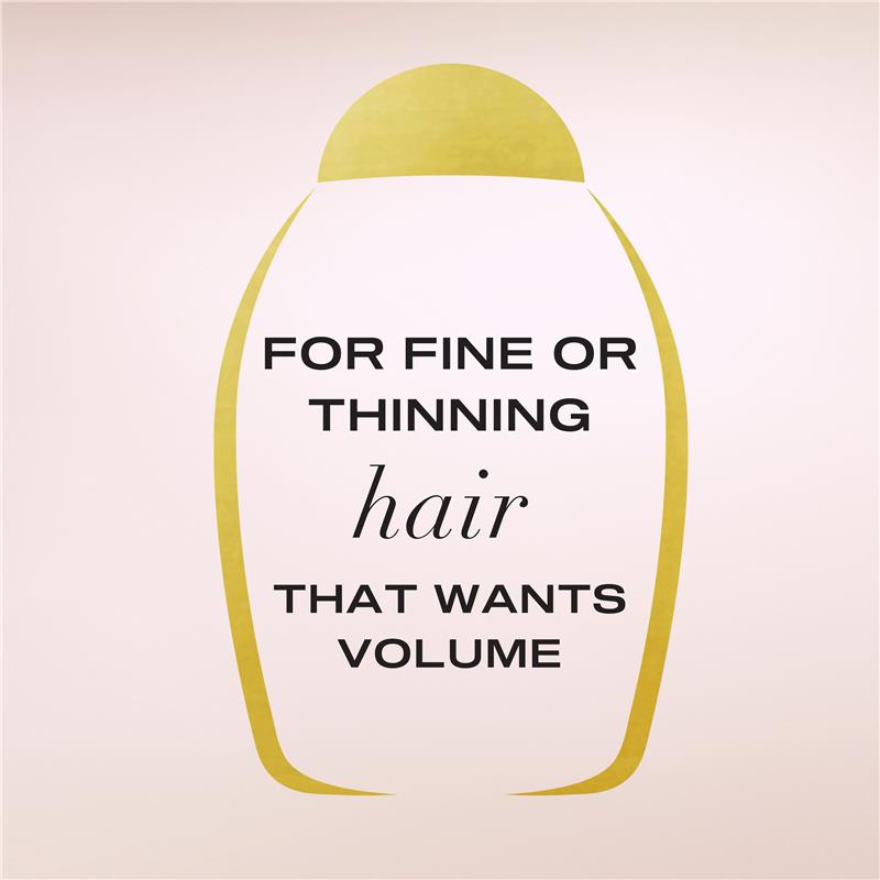 Ogx Heavenly Hydration + Shine Cherry Blossom Shampoo For Thin And Fine Hair 385mL