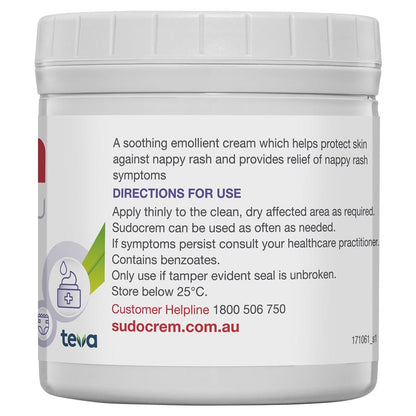 Sudocrem Healing Cream 250g for Nappy Rash
