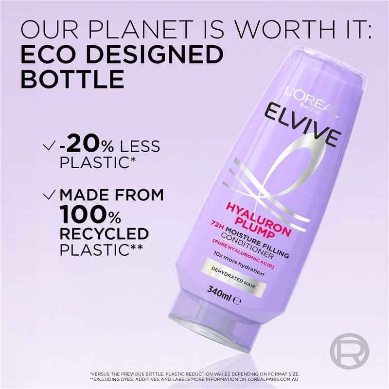 L'Oreal Elvive Hyaluron Plump Shampoo 340ml