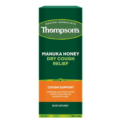 Thompson’s Manuka Honey Dry Cough Relief 200ml