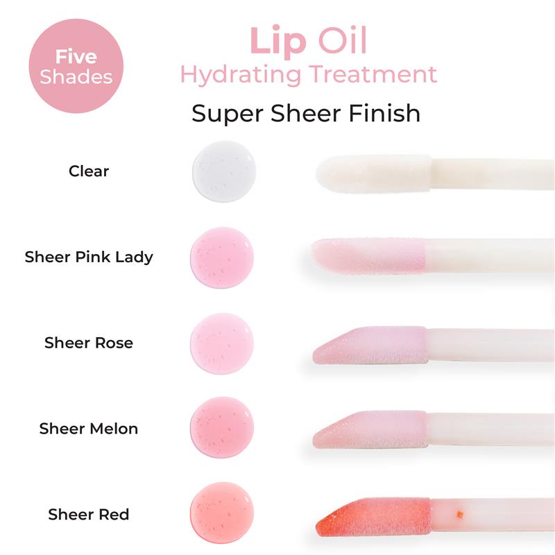 MCoBeauty Lip Oil Hydating Treatment Clear NEW
