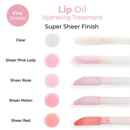 MCoBeauty Lip Oil Hydating Treatment Clear NEW