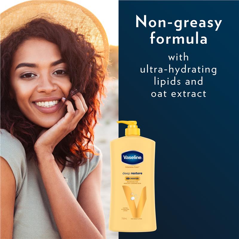 Vaseline Intensive Care Body Lotion Deep Restore 750ml