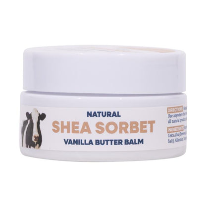 MooGoo Natural Shea Sorbet Intense Moisturising Vanilla Butter Balm 50g