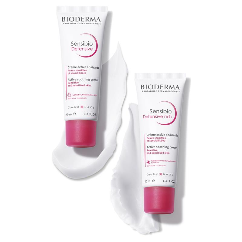 Bioderma Sensibio Soothing Defensive Light Moisturiser for Sensitive Skin 40ml