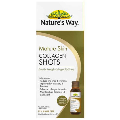 Nature's Way Mature Skin Collagen Shots 10 x 50ml