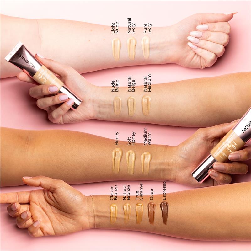 MCoBeauty Miracle Flawless Skin Foundation Natural Medium