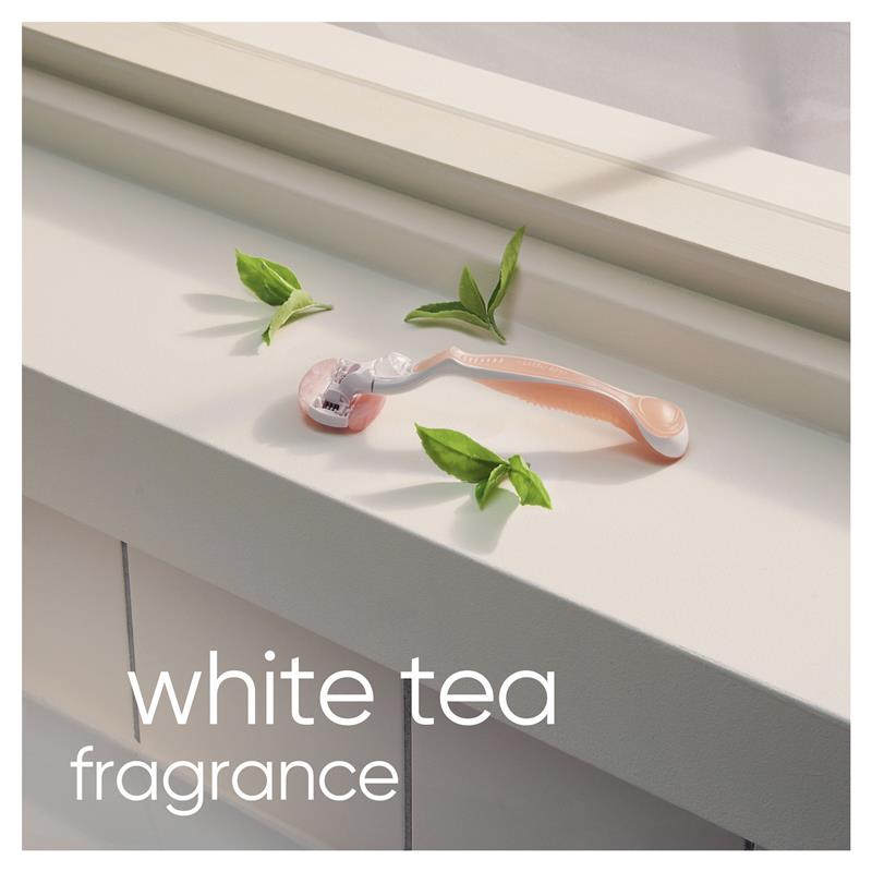 Gillette Venus Comfort Glide White Tea Blade Refills 4 Pack - GimmeNow