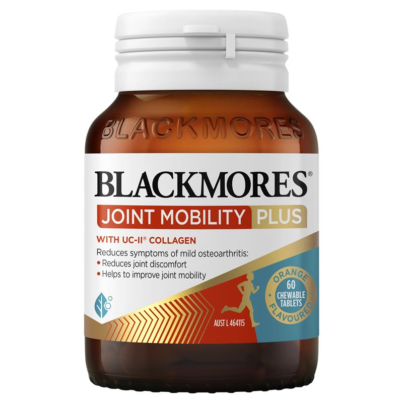 Blackmores Joint Mobility Plus 60 Chewable Tablets