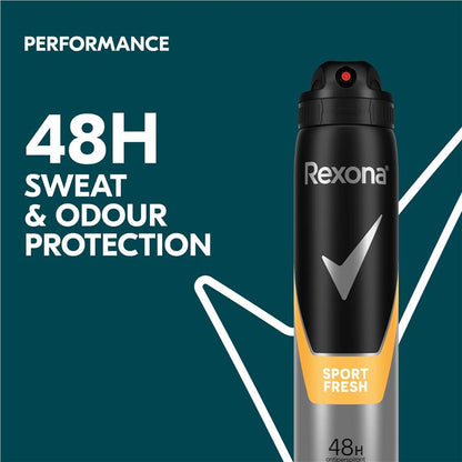 Rexona Men Antiperspirant Aerosol Sport Fresh 250ml