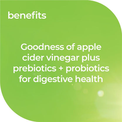 Nature's Way Adult Vita Gummies Apple Cider Vinegar + Probiotic + Prebiotic 90 Pastilles Exclusive Size