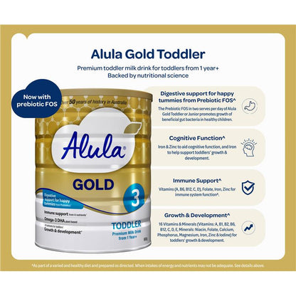 Alula Gold Stage 3 Toddler Milk Drink 1 Year+ 900g