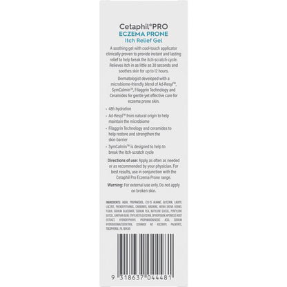 Cetaphil Pro Eczema Prone Itch Relief Gel 59ml