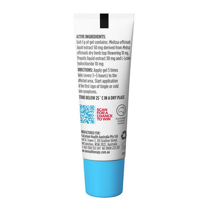 Dermal Therapy Cold Sore Lysine+ Gel 5g