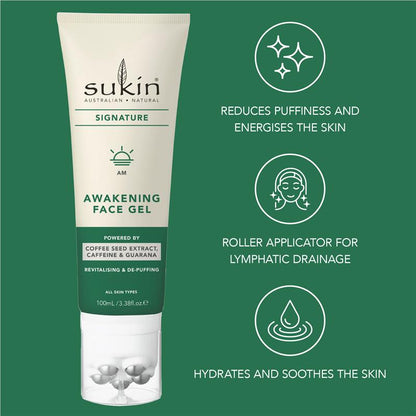 Sukin Signature Awakening Face Gel 100ml