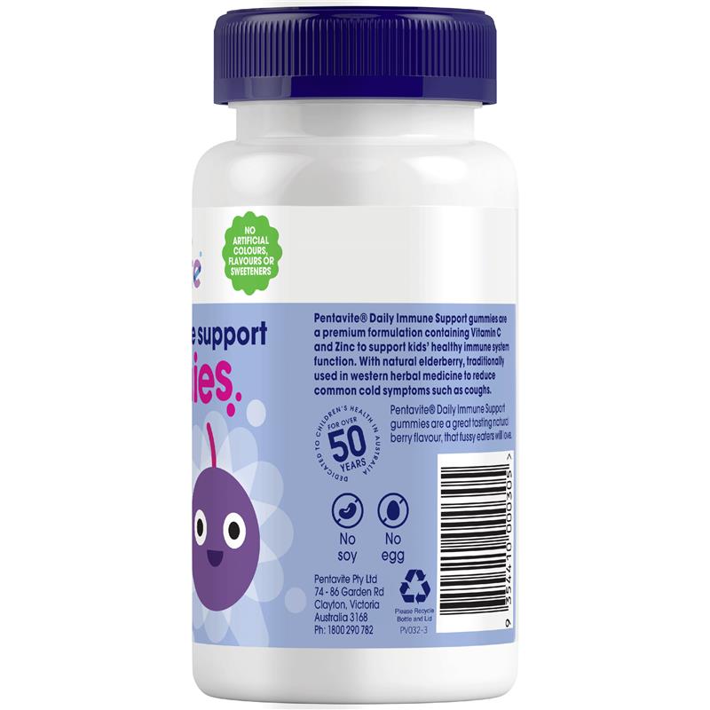 Pentavite Daily Immune Daily Kids Gummies 60 Gummies