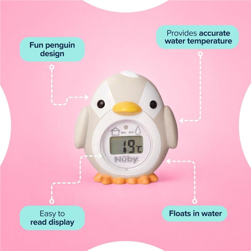 Nuby Penguin Bath Thermometer