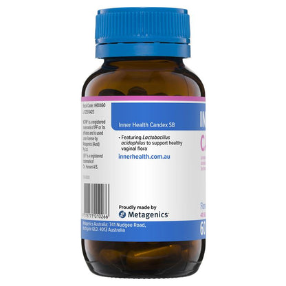 Inner Health Candex SB Probiotic 60 Capsules Fridge Line - GimmeNow