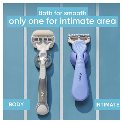 Gillette Venus For Pubic Hair & Skin Razor Blades Refill 4 Packs