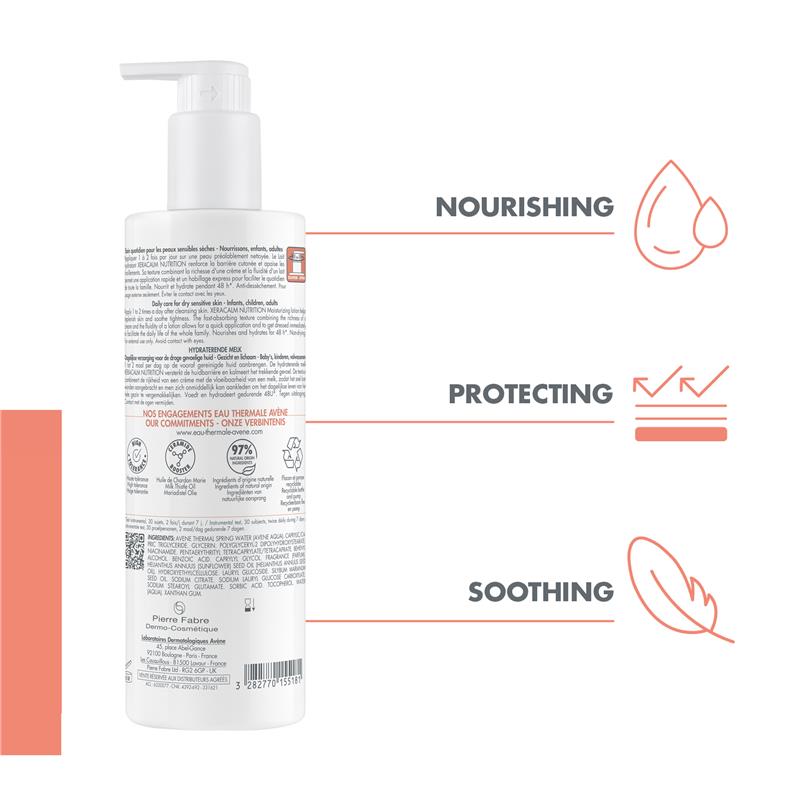 Avene Xeracalm Nutrition Moisturising Lotion 400ml