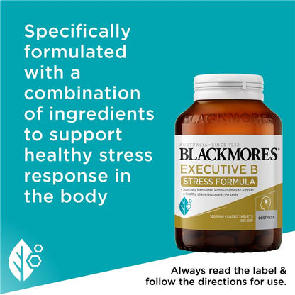 Blackmores Executive B Stress 160 Tablets