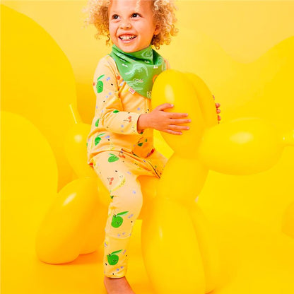 Bambi Mini Co. Wrigglesuit Unisex Orange Fruit Salad 0-3