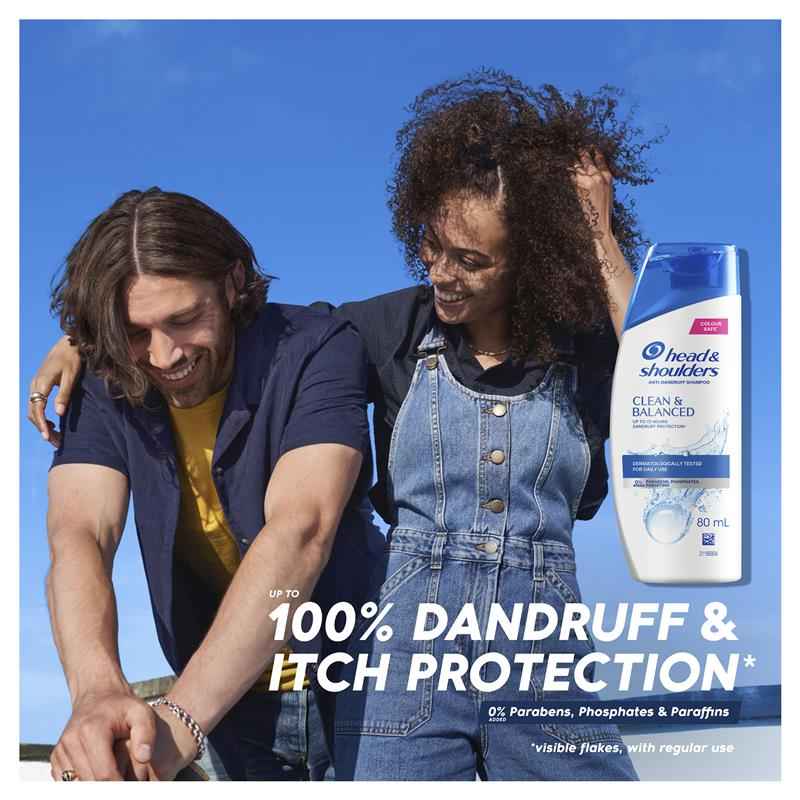 Head & Shoulders Clean and Balanced Shampoo 80ml