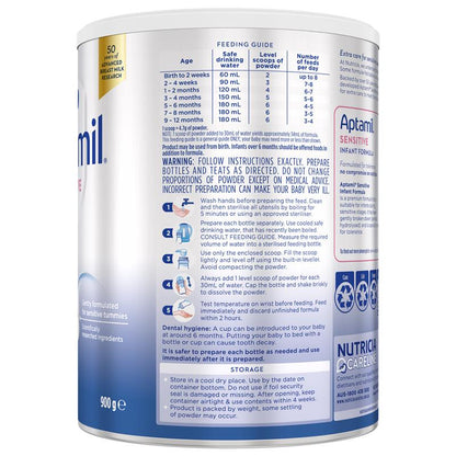 Aptamil Prosyneo Sensitive 0-12 months 900g