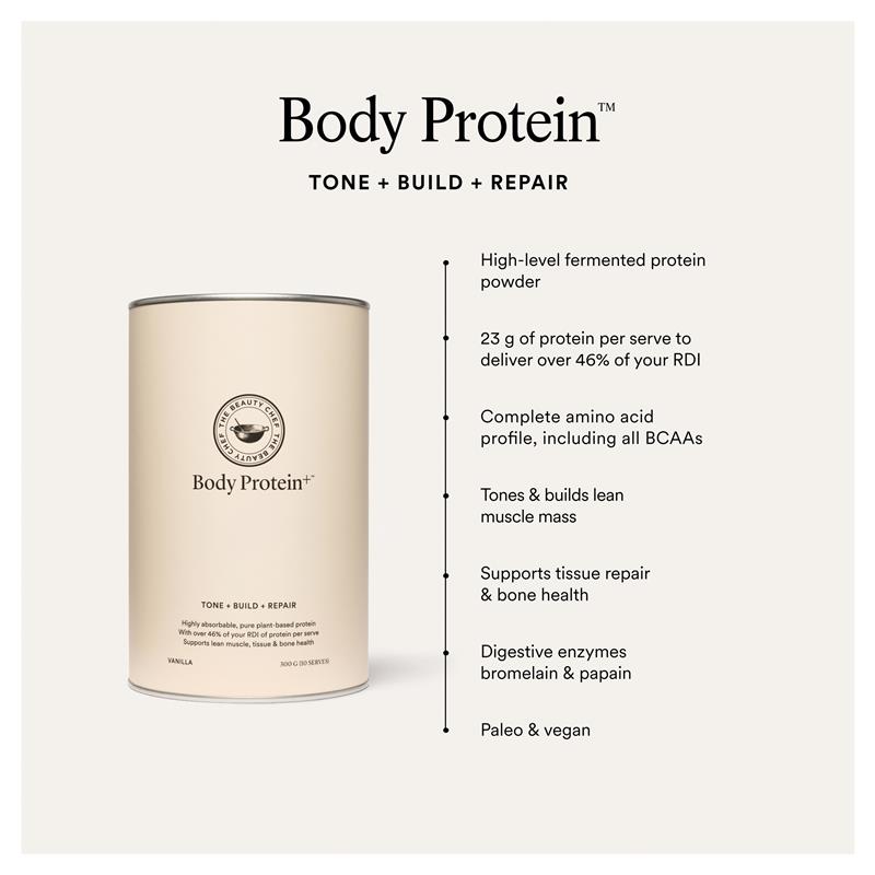 The Beauty Chef Body Protein+ Vanilla High-Level Protein Powder 300g - GimmeNow
