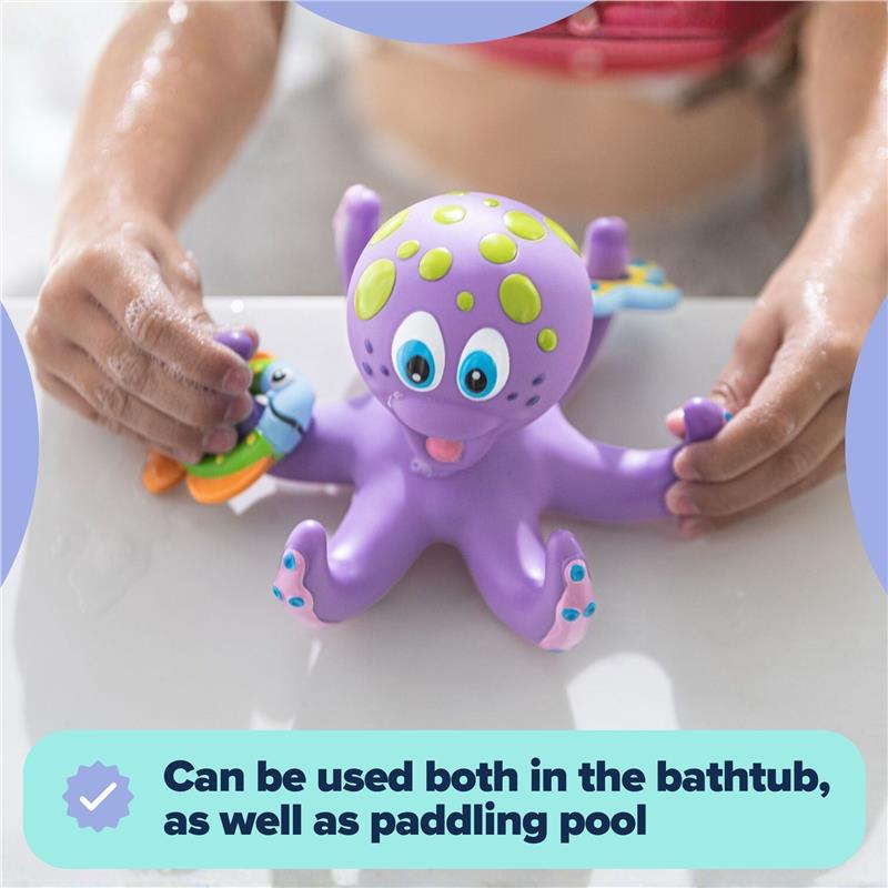 Nuby Floating Octopus Hoopla