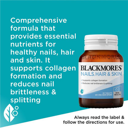 Blackmores Nails Hair and Skin 60 Tablets
