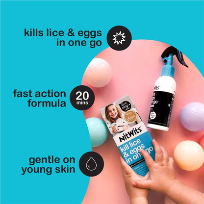NitWits All In One Head Lice Solution 120ml