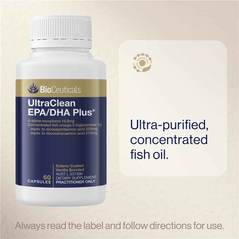 BioCeuticals UltraClean EPA/DHA Plus® 60 Capsules