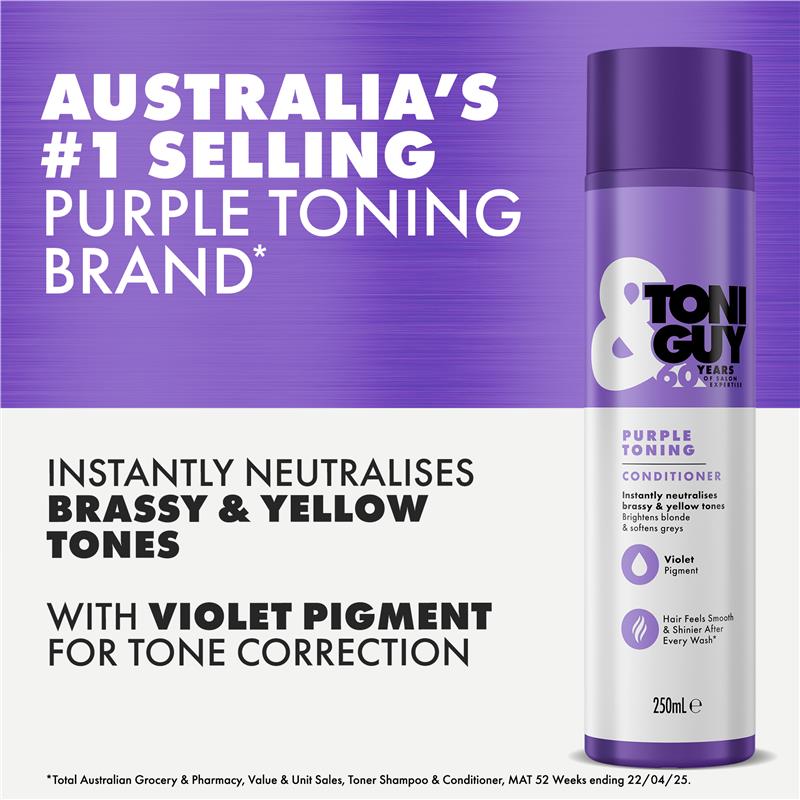 Toni & Guy Purple Conditioner 250ml