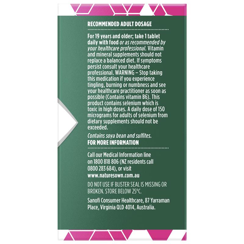 Nature's Own Bodyfuel Women's Multivitamin 60 Tablets - GimmeNow
