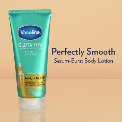 Vaseline Gluta-Hya Serum Boost Lotion Smoothing Perfector 200ml