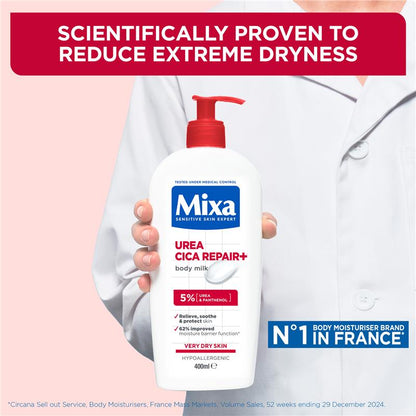 Mixa Urea Cica Repair+ Body Milk 400ml