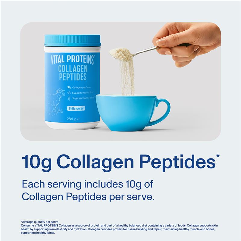 Vital Proteins Collagen Peptides Powder Unflavoured 284g