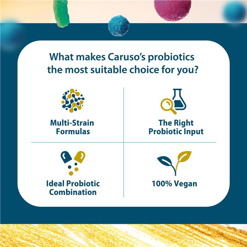 Carusos Super Strength Probiotic 30 Capsules