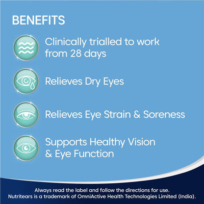 Bioglan Dry Eye & Eye Strain Relief 60 Capsules