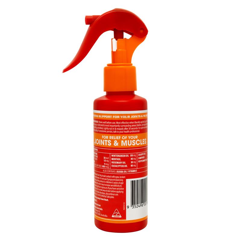 Pain Away Forte+ Heat Joint & Muscle Pain Relief Spray 100ml