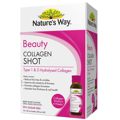 Nature's Way Beauty Collagen Shot 10 x 50ml