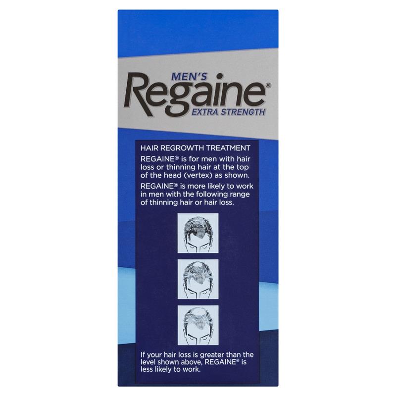 Regaine Men's Extra Strength Minoxidil Hair Regrowth Treatment 4 x 60mL