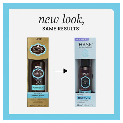 Hask Argan Oil Repairing Shine Oil Box 59ml