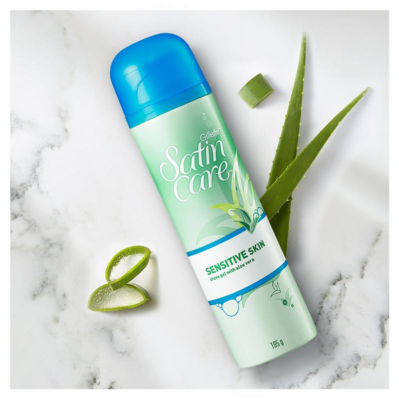 Gillette Venus Satin Care Gel Sensitive 195g