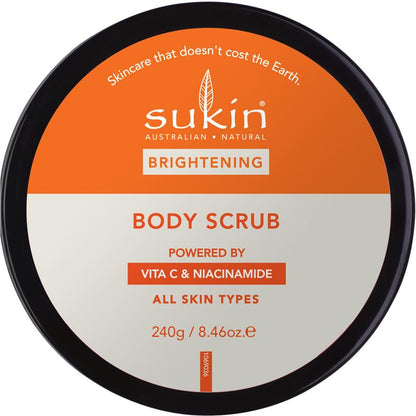 Sukin Brightening Vitamin C & Niacinamide Body Scrub 240g