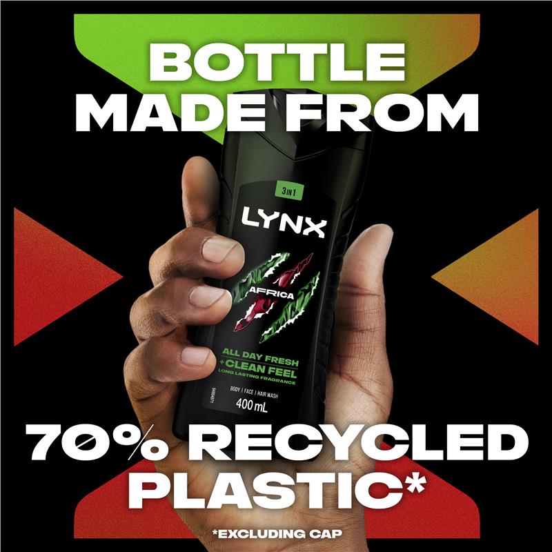 Lynx Bodywash Africa 400ml