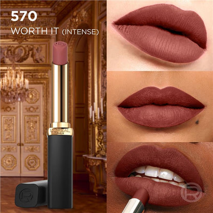 L'Oreal Paris Color Riche Intense Volume Matte Lipstick 570 Worth It Intense