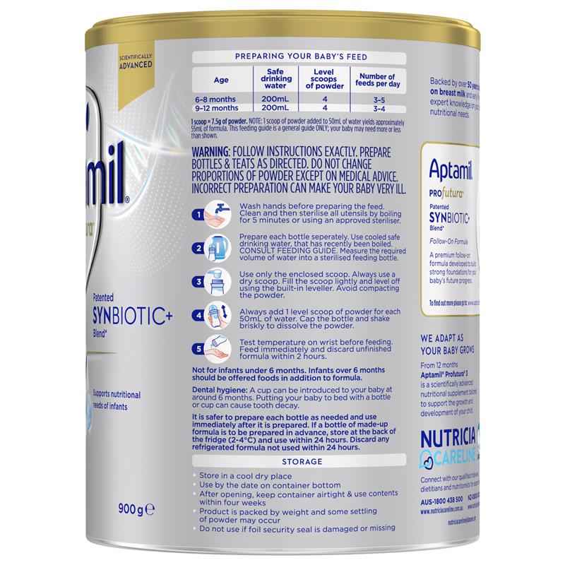 Aptamil Profutura Synbiotic+ Stage 2 Follow On Formula 900g